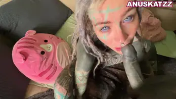 Lily lu anuskatzz creampie at home private sextape from real couple